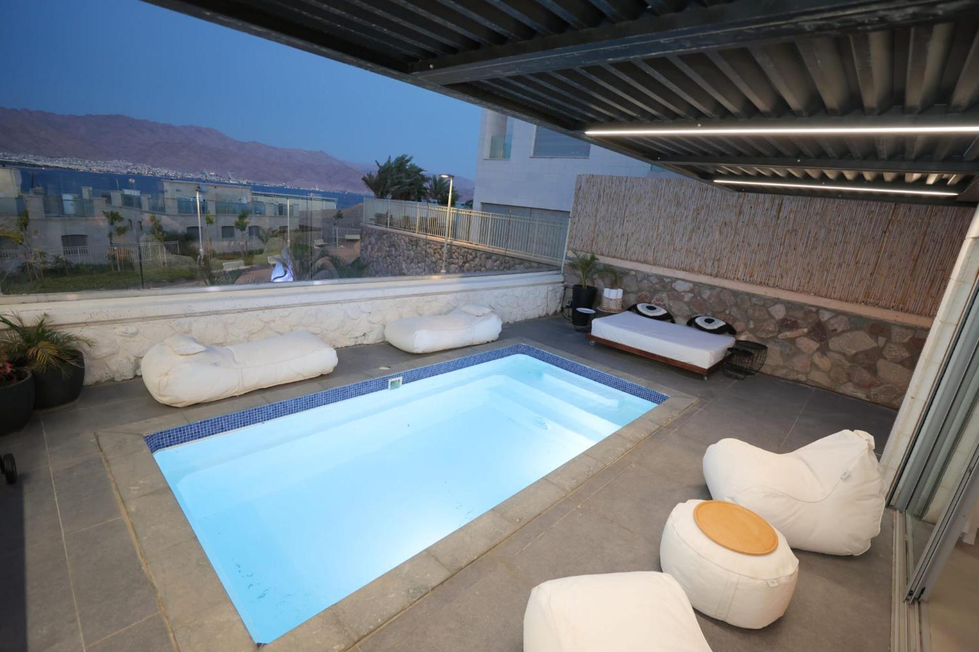 Villa Z Lotus Garden Eilat Esterno foto