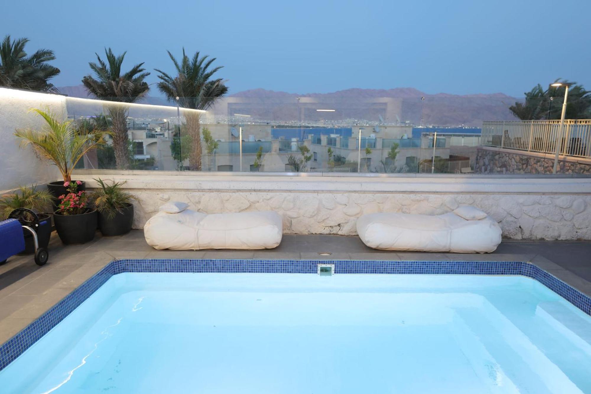 Villa Z Lotus Garden Eilat Esterno foto